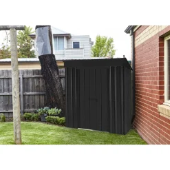 Pultdach „Silikon“, 124x180cm, anthrazit*Globel Best