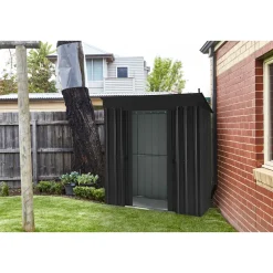 Pultdach „Silikon“, 124x180cm, anthrazit*Globel Best