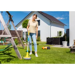 Gloria Akku Rasen-und Kantenschneider FineCut 18V Set 25 cm Schnittbreite Einstellbarer Holmwinkel inkl Akku