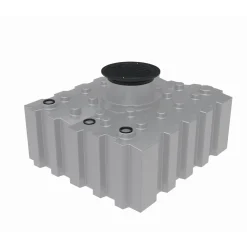 Regenwasser-Flachtank 3.000 l mit Ausgleichsdom und begehbarer Abdeckung*GreenLife Sale