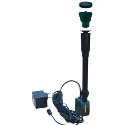 Springbrunnen-Set für den Dekor-Regenspeicher „Hinkelstein“, granitgrau^GreenLife Discount