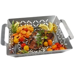 Grillkorb groß 35 x 29,5 x 6,5 cm^Steuber Sale