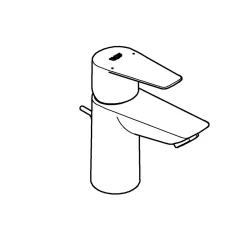 Einhand-Waschtischbatterie Start Edge chrom Durchmesser 4,5 x 14,7 cm*Grohe Sale