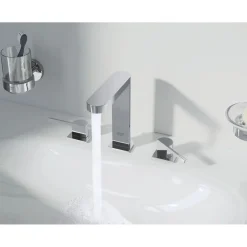 Grohe Halter mit Glas Essentials silber 10,6 x 9,9 cm