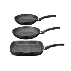 GSW Pfannen-Set Gourmet Granit 3-tlg.