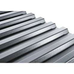 PVC-Wellplatte Trapez grau 200 x 90 cm*gutta New