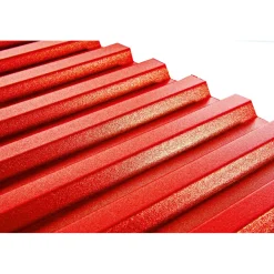 PVC-Wellplatte Trapez rot 200 x 90 cm*gutta Online