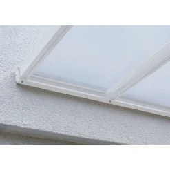 gutta Terrassenüberdachung Standard weiß 426 x 406 cm