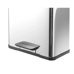 Hailo Trenn-Mülleimer Oeko Duo Plus L 17+9 L wei