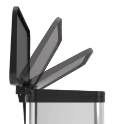 Hailo Trenn-Mülleimer Oeko Duo Plus L 17+9 L wei