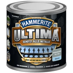 Metallschutzlack Ultima Verkehrsgrau glänzend 250 ml^Hammerite Hot
