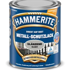 Metallschutzlack silber glänzend 2,5 L*Hammerite Best