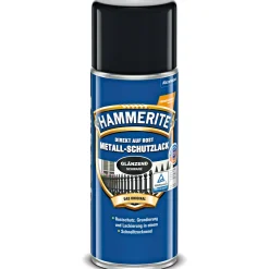 Metallschutzlack-Spray hammerschlag-schwarz 400 ml*Hammerite Hot