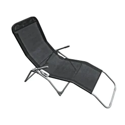 Freizeitliege 140 x 60 x 95 cm Anthrazit*Haveson