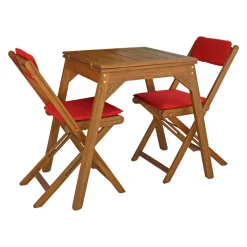 Balkonstuhl Rhodos 41,5 x 81 x 55 cm Eukalyptus*Haveson Outlet