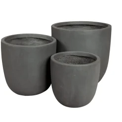 Haveson Blumentopf Granite Durchmesser 28 x 27 cm