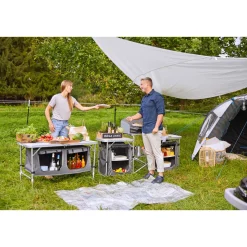 Camping-Multifunktionstisch Aluminium klappbar*Haveson