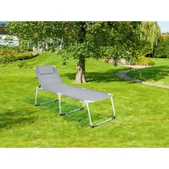 Dreibeinliege Klappliege mit gepolsterter Liegefläche^Haveson Hot