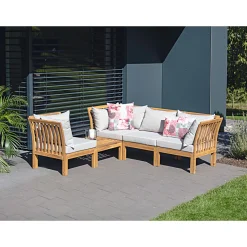 Haveson Eckteil Rhodos 60 x 71 x 71 cm