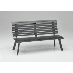 Haveson Gartenbank Halmstad anthrazit 150 x 89 x 63 cm