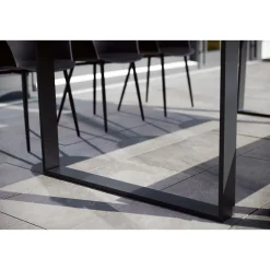 Haveson Gartentisch Madeira grau 210 x 75 x 100 cm