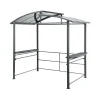 Haveson Grillpavillon Portland 240 x 230 x 150 cm anthrazit