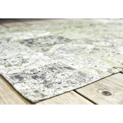 Outdoorteppich Deluxe grün/grau 120 x 180 cm^Haveson Online