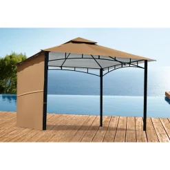Pavillon cappuccinofarben 330 x 330 cm*Haveson New