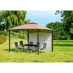 Pavillon cappuccinofarben 330 x 330 cm*Haveson New