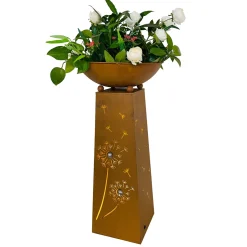 Haveson Pflanzsäule Field 34 x 71 x 34 cm mit Beleuchtung