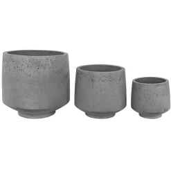 Pflanztopf PORES grau 42 x 42 x 38 cm*Haveson Best