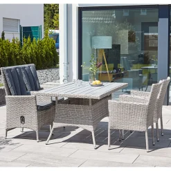 Positionssessel Milano grau-meliert^Haveson Online