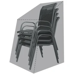 Schutzhülle für Stapelstühle^Haveson Clearance