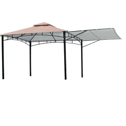 Seitenteile für Pavillon mit ausklappbaren Seitenteil Nr 452354*Haveson