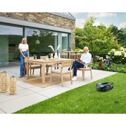 Stapelsessel Mykonos Akazienholz 58 x 84 x 58 cm hellgrau*Haveson Best