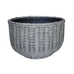 Topf Polyweide hoch grau Durchmesser 37 x 26 cm^Haveson Sale