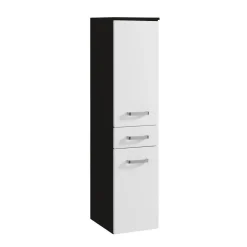 Midischrank 30 graphitgrau-weiß Hochglanz*HELD Best