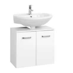 Unterbeckenschrank 60 Hochglanz weiß Hochglanz^HELD Sale