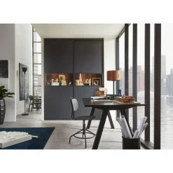 Rahmenlose Nova Schiebetür auf Maß als Schrank- / Nischentür*Hibitaro Discount