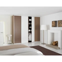 Studio-Schiebetür mit Aluminiumrahmen auf Maß als Raumteiler^Hibitaro Best