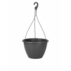 Hängeampel Algarve Durchmesser 25 cm anthrazit