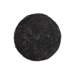 Hochflorteppich „Diamond 700 Anthrazit“, Ø120cm Rund