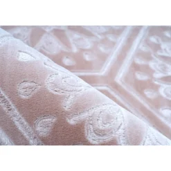 Hochflorteppich „Monroe 200“, rosa