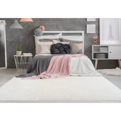 Hochflorteppich Monroe 200 weiß