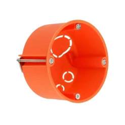 Hohlwand-Schalterdose 10 stk orange