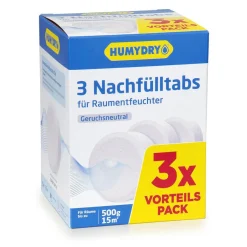 Humydry Nachfülltabs 3 x 500g geruchsneutral