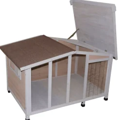 Hundehütte Overview 134 x 92 x 82 cm braun^ Best