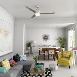 Hunter Fan Hunter Deckenenventilator Harmony 137 cm Nickel matt