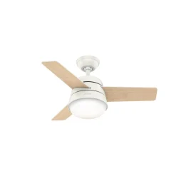 Hunter Fan Hunter Deckenenventilator Finley 91 cm frisches weiß