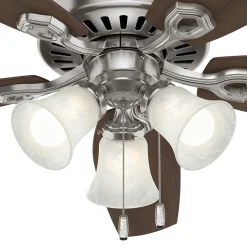 Hunter Deckenenventilator Builder Plus 132 cm Nickel gebürstet*Hunter Fan Online